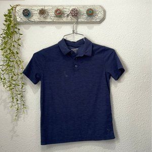 Old Navy Active size Small (6/7) Navy Athletic Collared Shirt